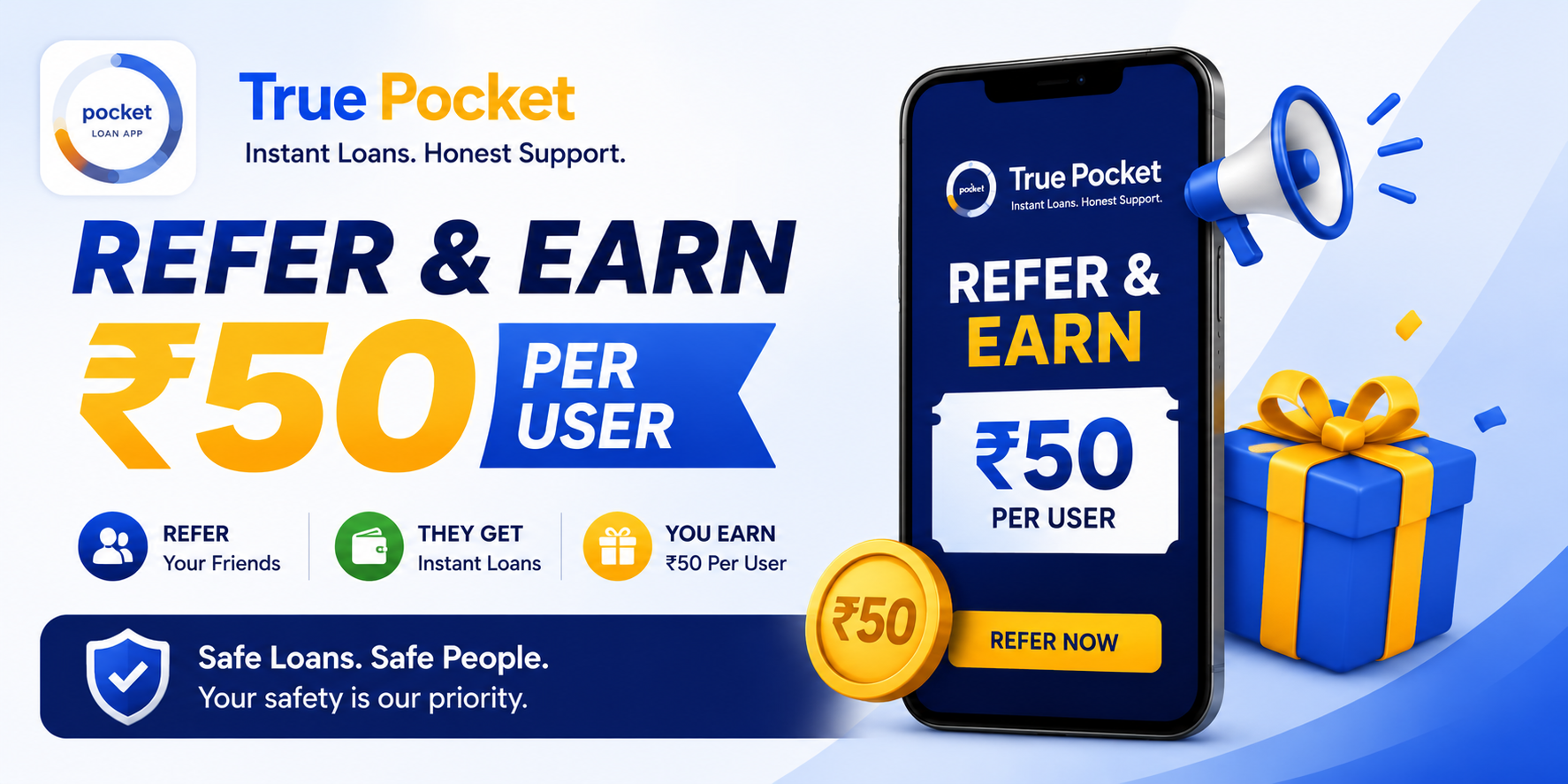 True Pocket Refer and Earn